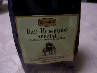 頂いた紅茶「Bad Homburg Spezial」